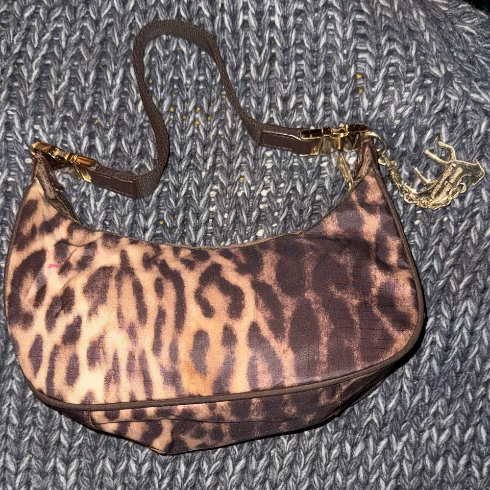LAMB Gwen Stefani for LeSportSak - Jamaican Stripe and Leopard Print Bag - Picture 3 of 8